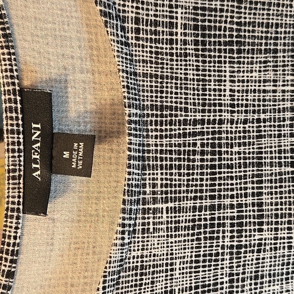 Alfani Colorblock Blouse Size Medium - Picture 2 of 3